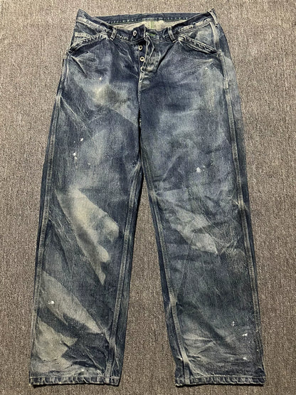 rare neighborhood denim pants size L