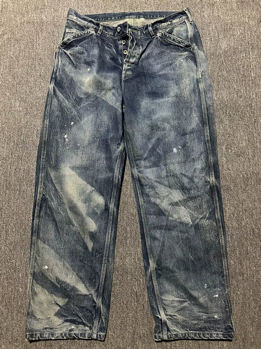 rare neighborhood denim pants size L