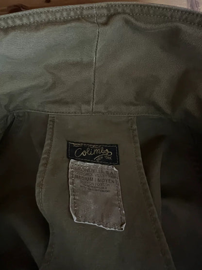 long military canvas jacket by colimbo