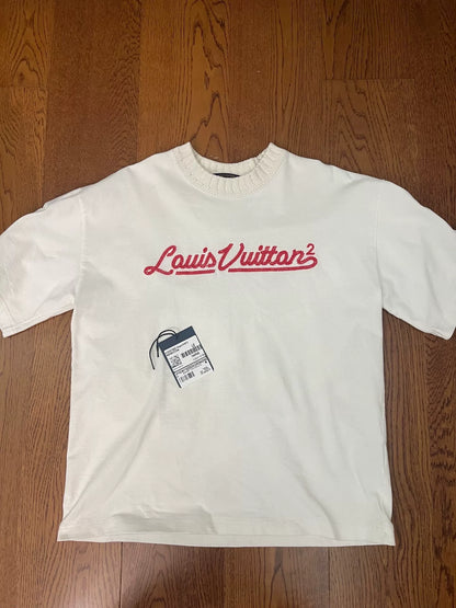 louis vuitton ss22 nigo collaboration embroidered tee