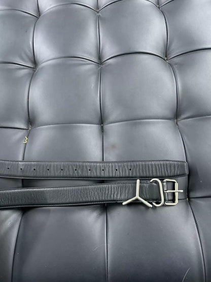 Y/project Black Leather Belt