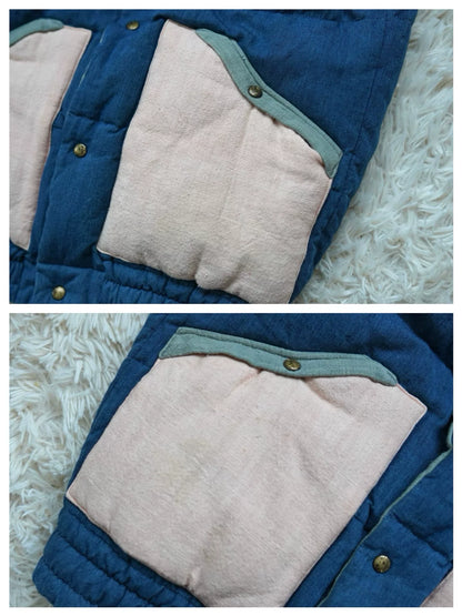 VISVIM Blue Padded Reversible Vest