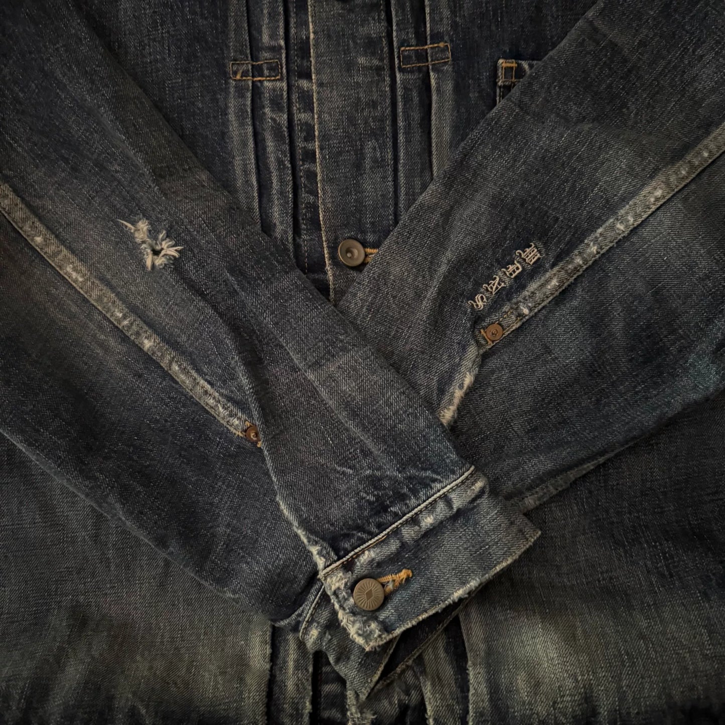 Madness 21ss Water-Washed Denim Jacket