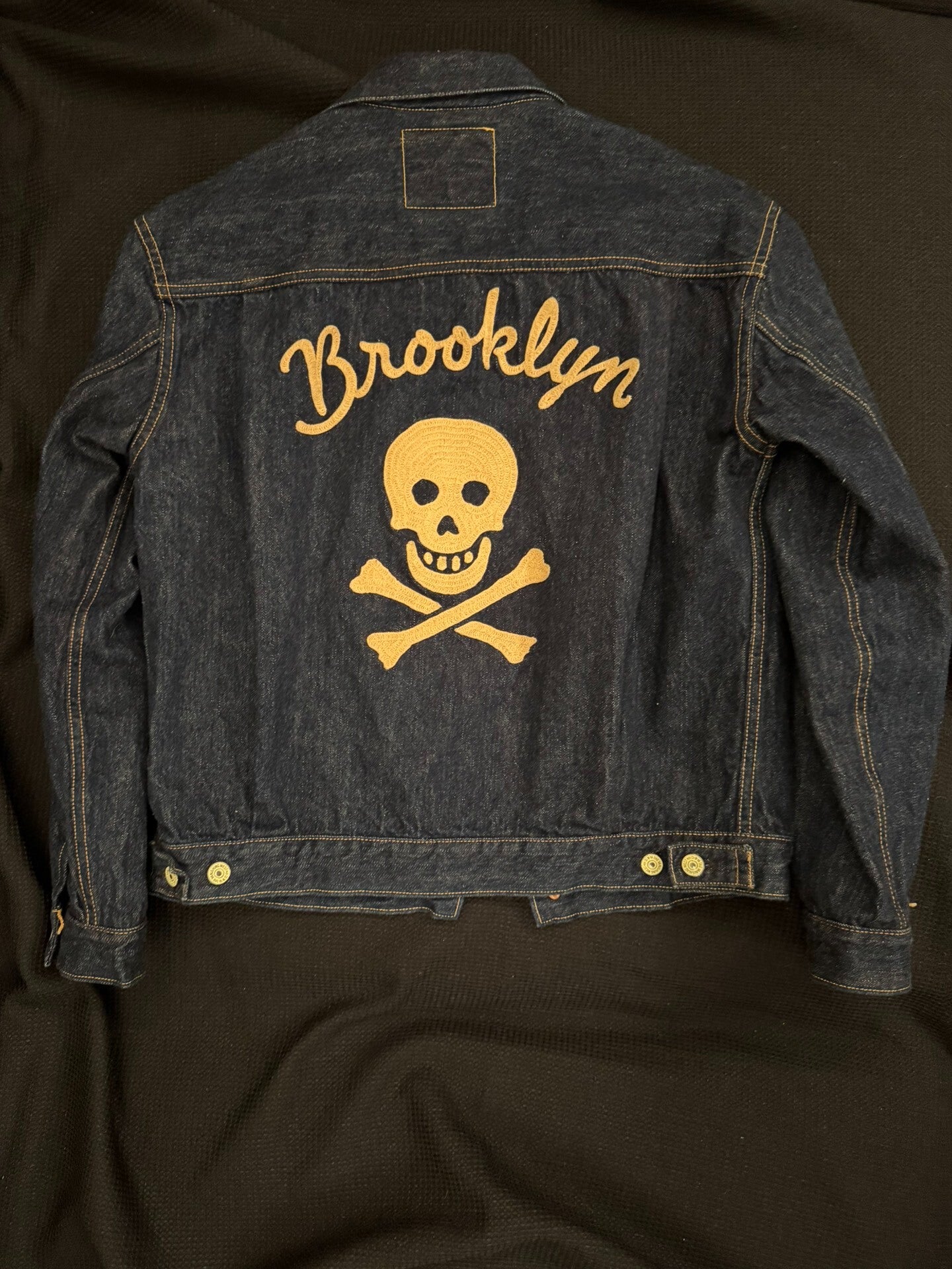 Freewheelers 507xx Brooklyn Black Widow Jacket