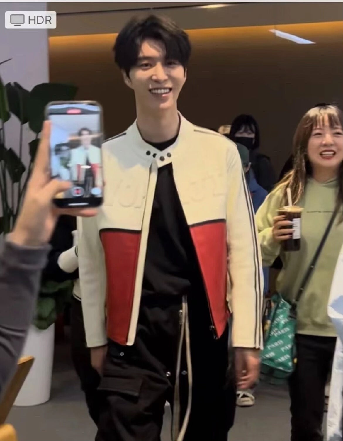 Yohji Yamamoto Travis Scott Leather Jacket