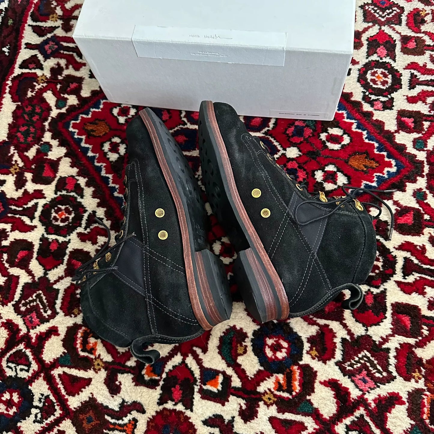 visvim beard boots folk size 8