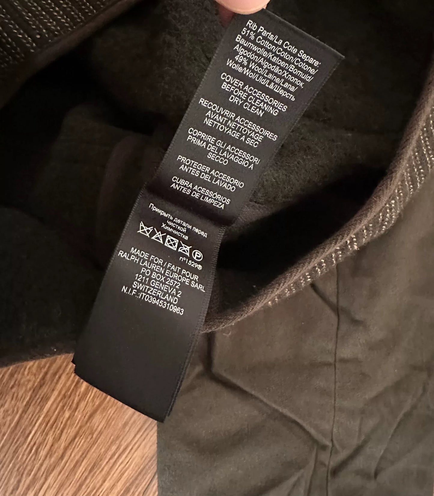 RRL Double RL Baseball Jacket in S Size