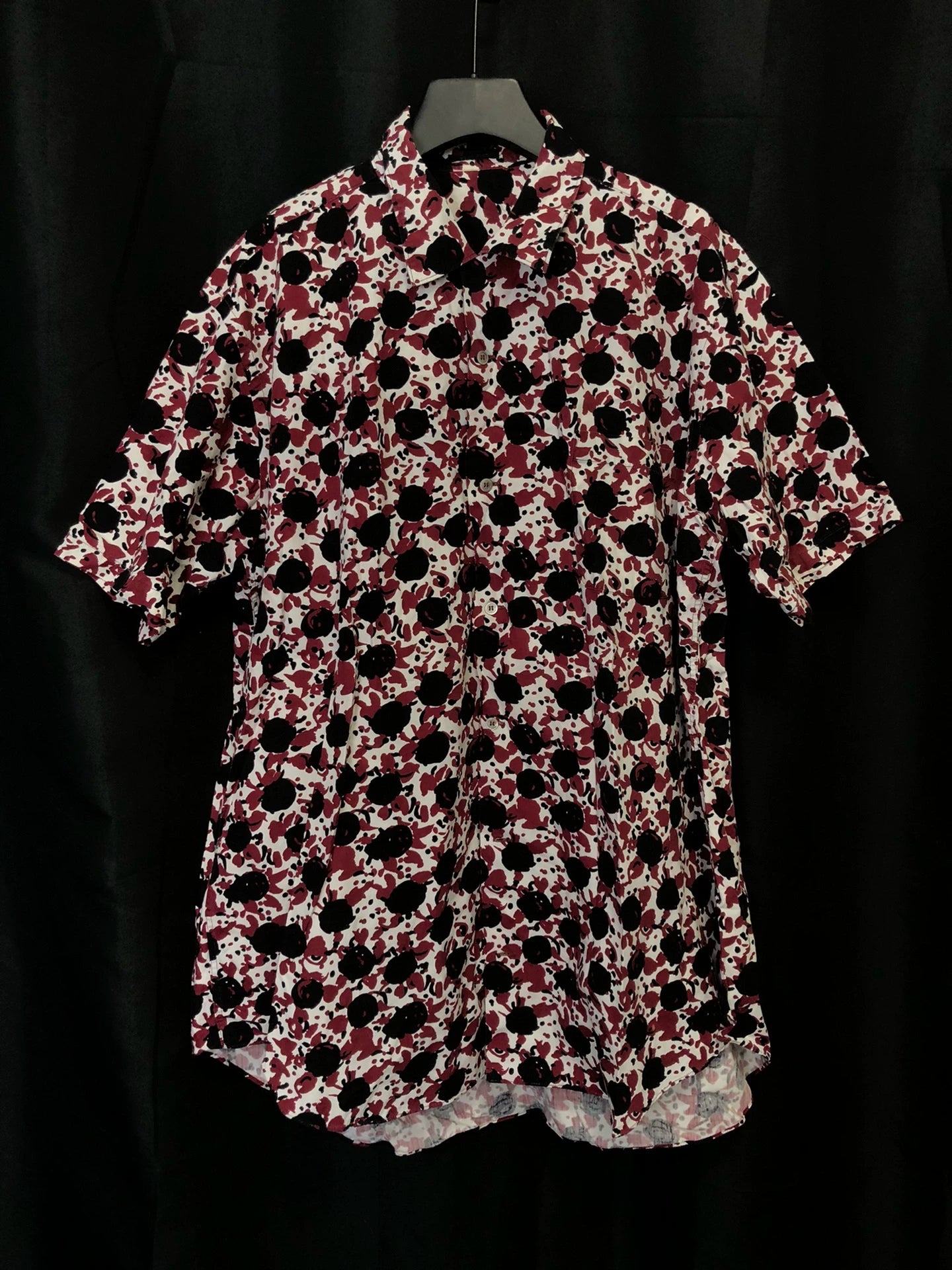 90s Yohji Yamamoto Floral Print Shirt