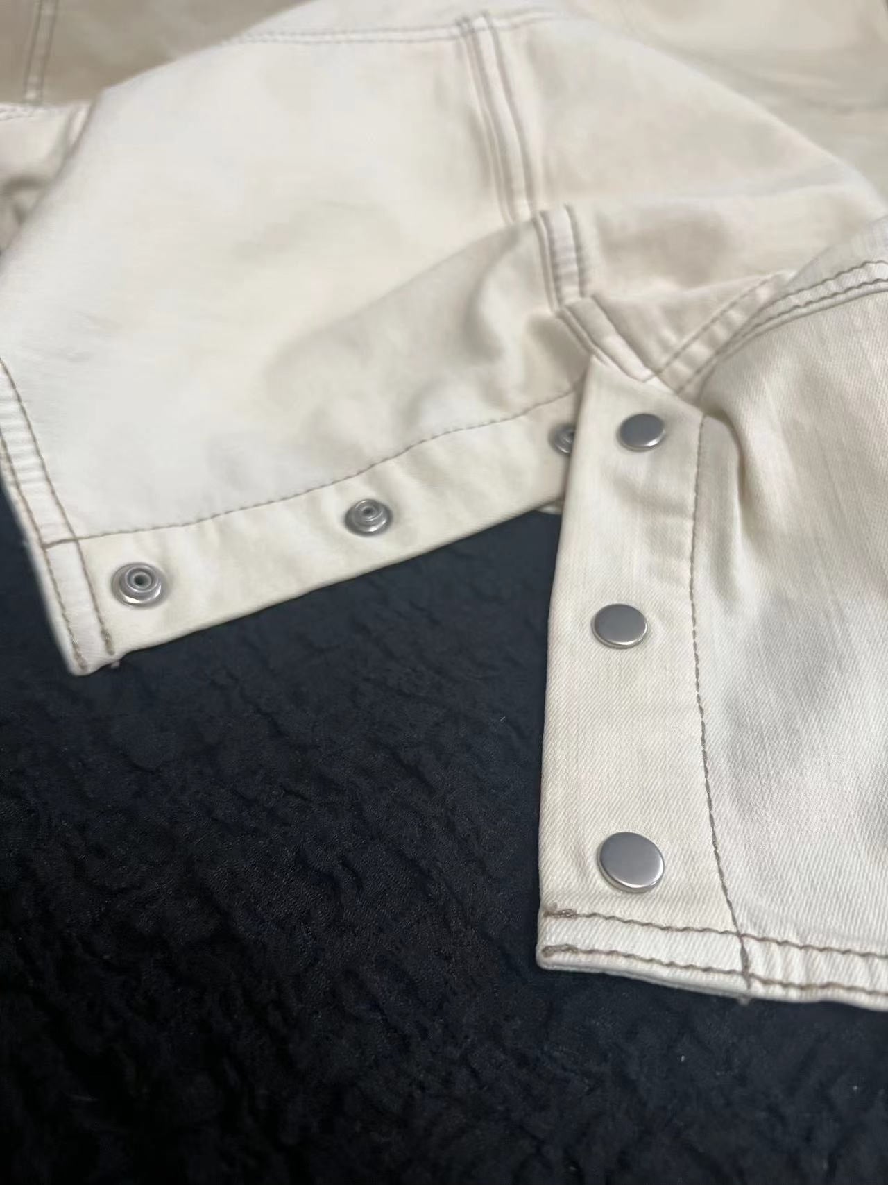 rick owens  texture frayed vest