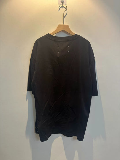 maison margiela black and white short sleeve
