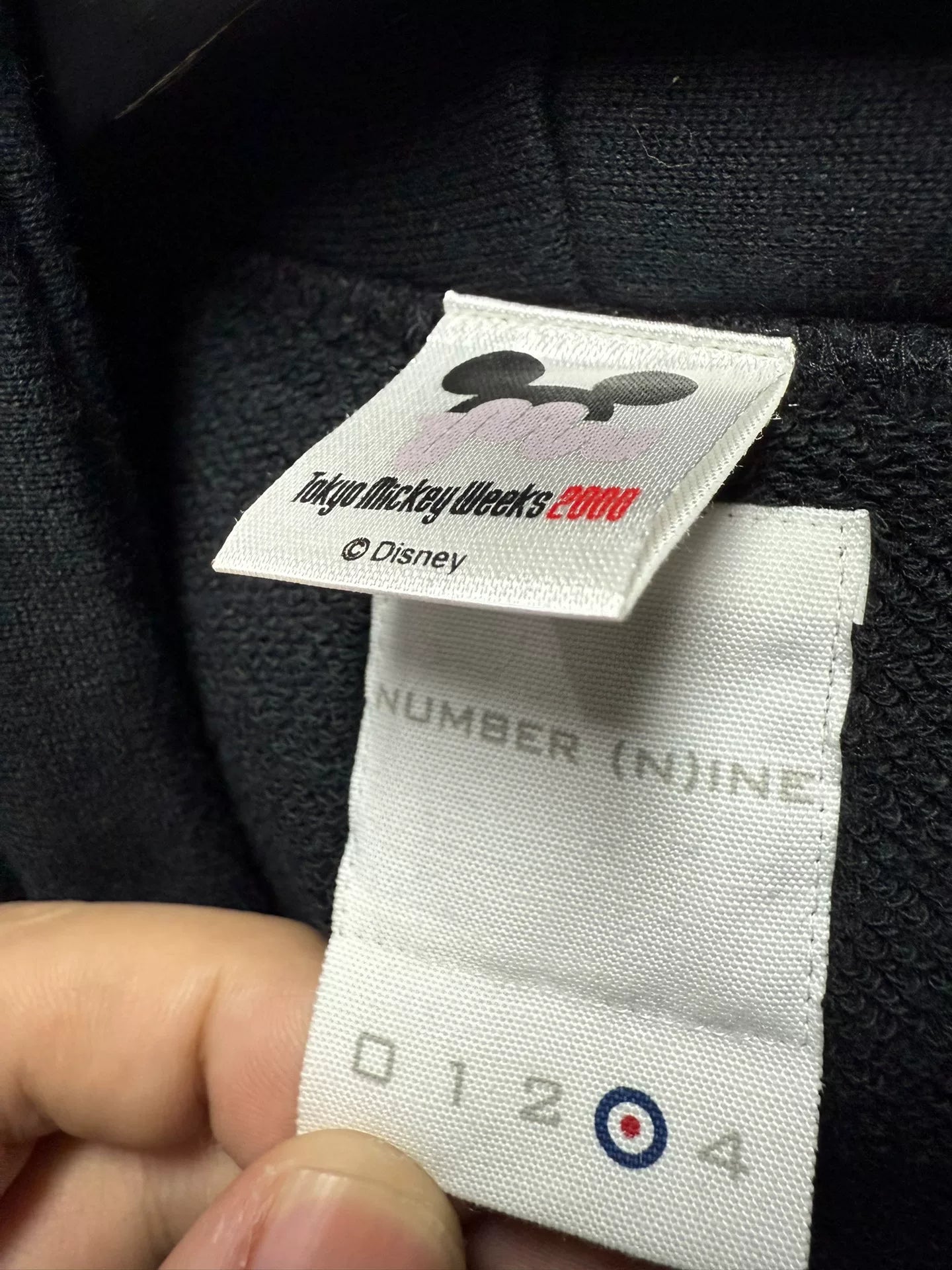 Mickey Mouse Sleeveless Hoodie by Number (N)ine