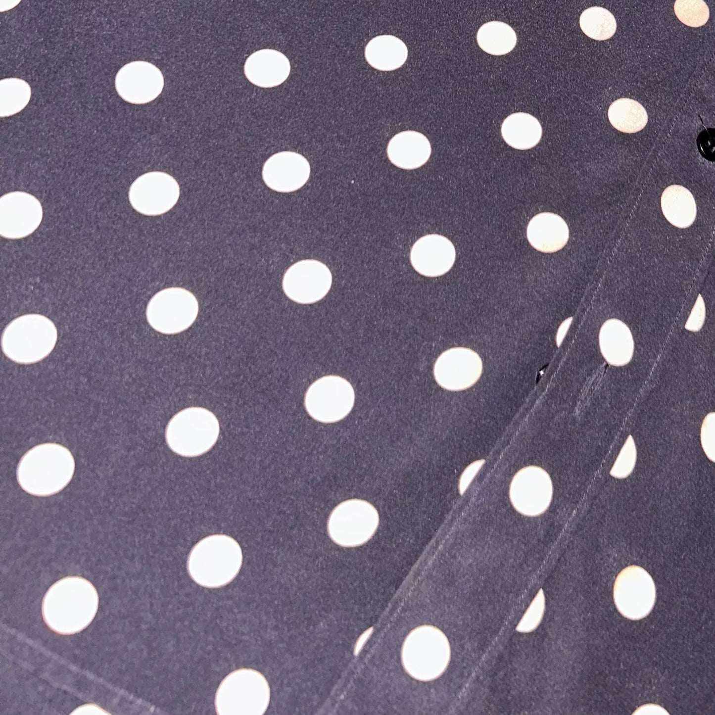 Saint Laurent Polka Dot Shirt by Hedi Slimane