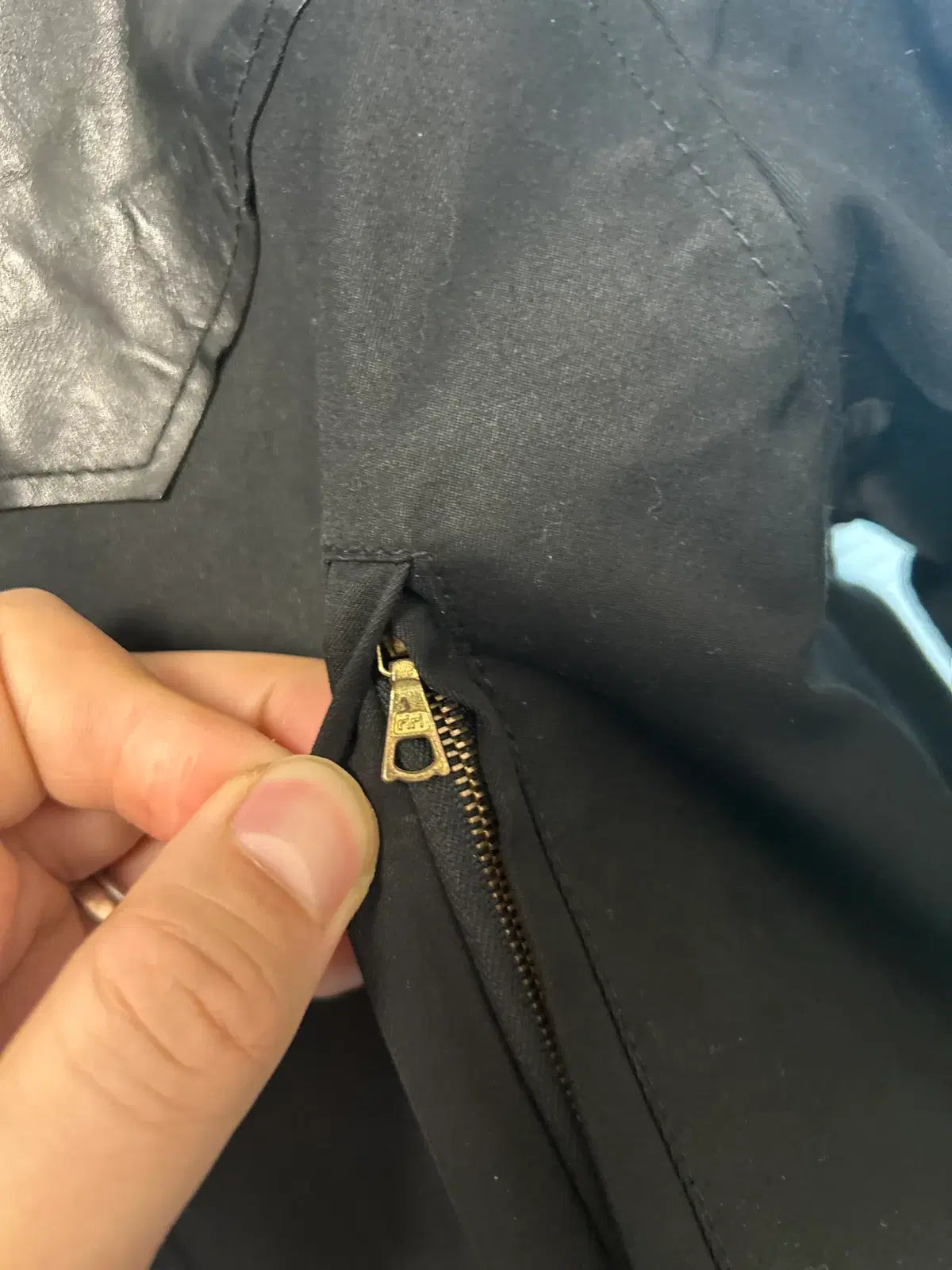 Visvim Hadrian Gore-Tex Black Jacket