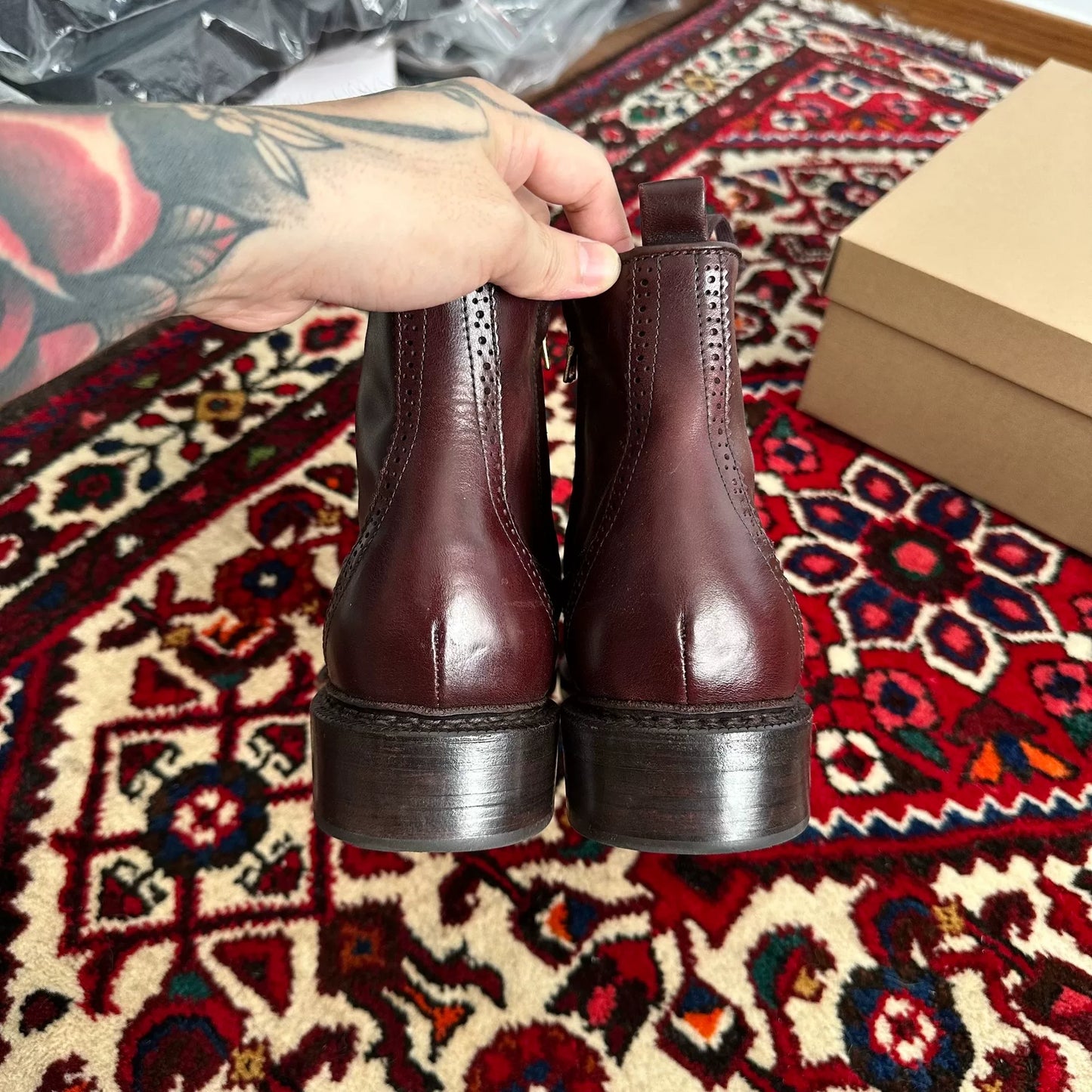 visvim 16AW Patrician Brogue Boots