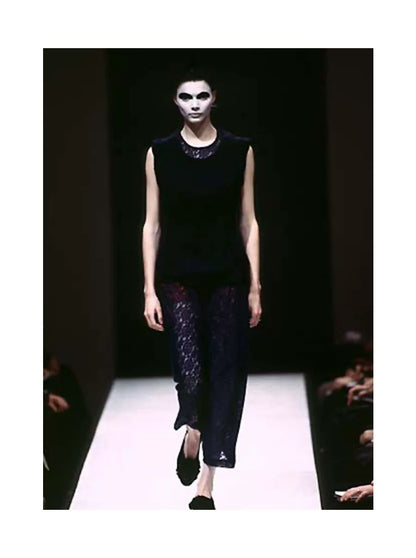 COMME des GARÇONS Floral Mesh Vest