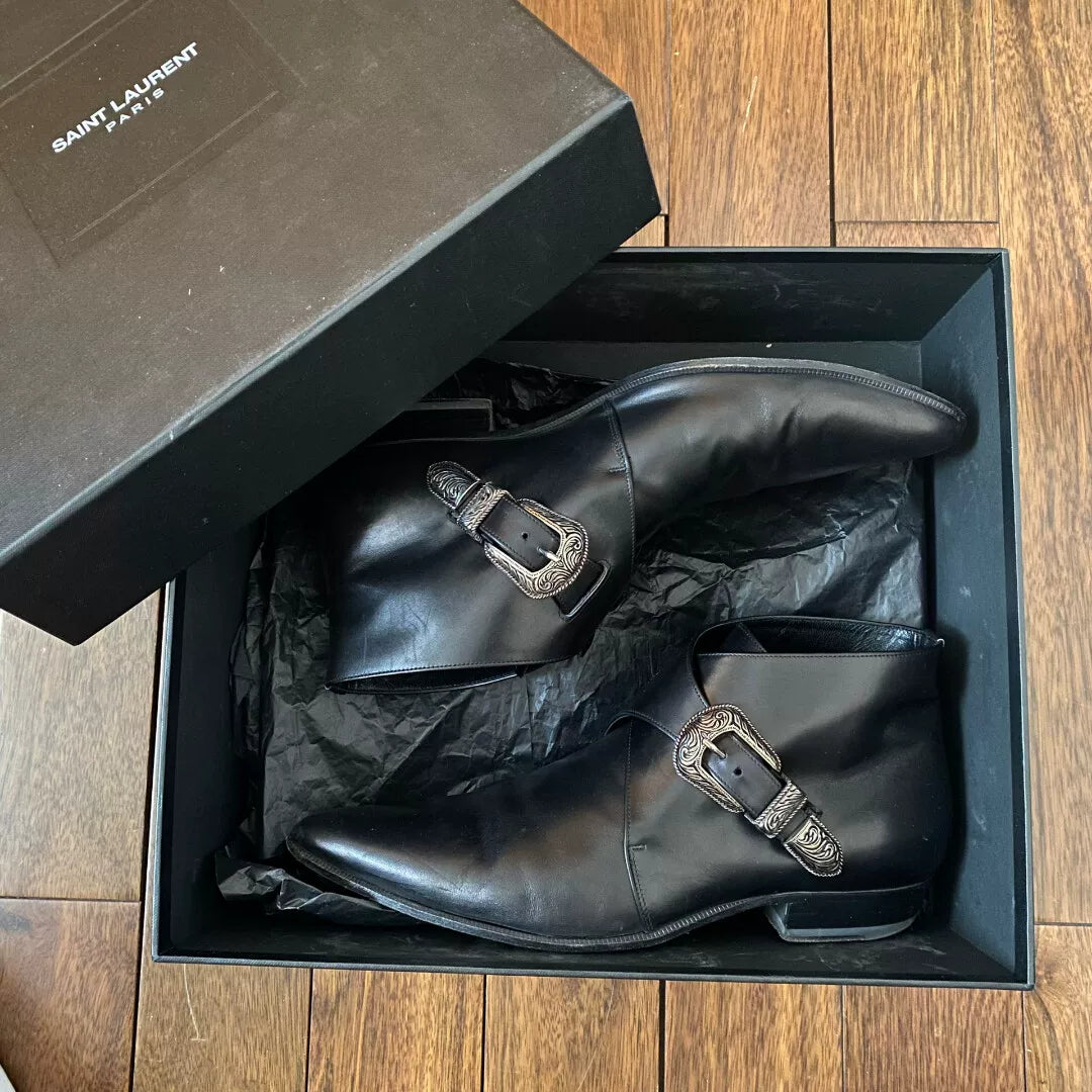 Saint Laurent 2014 Runway Boots