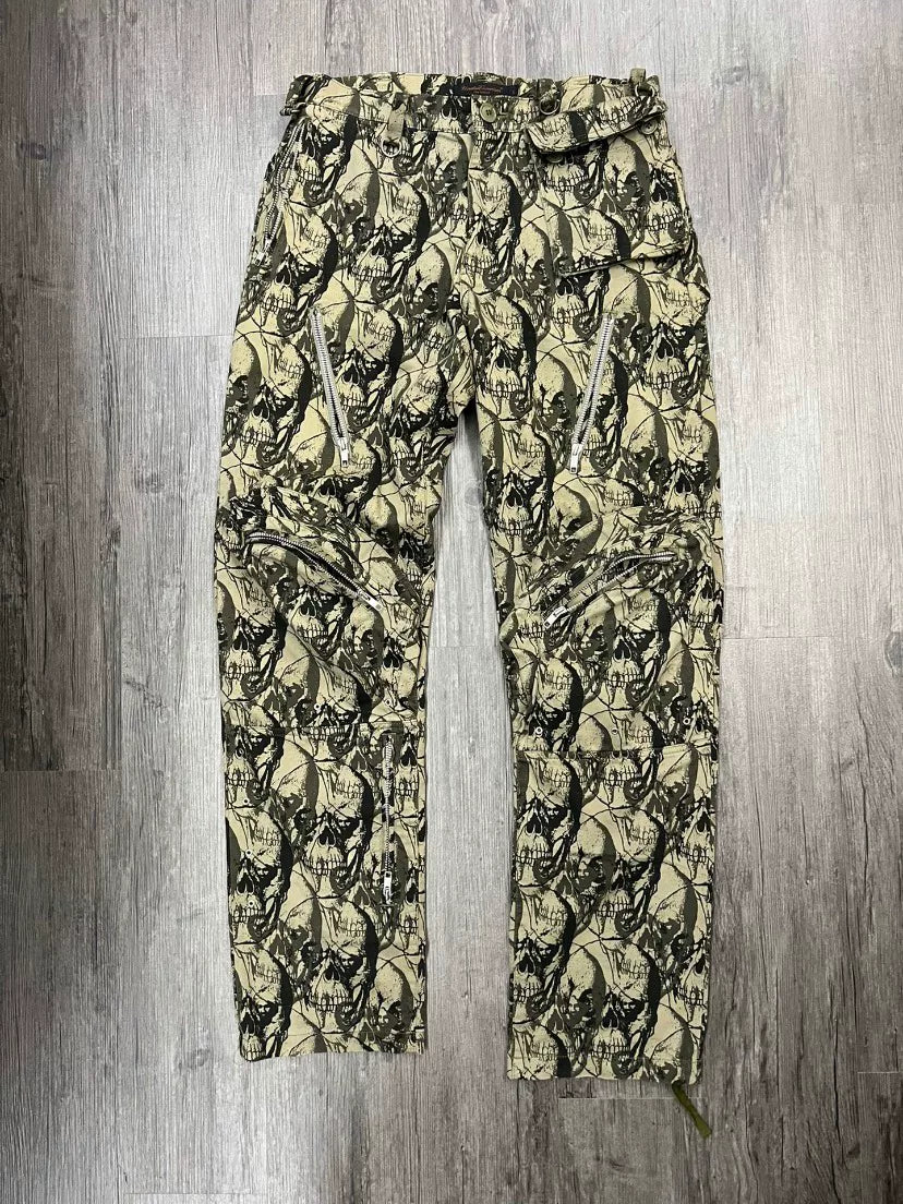 nude camouflage cargo pants