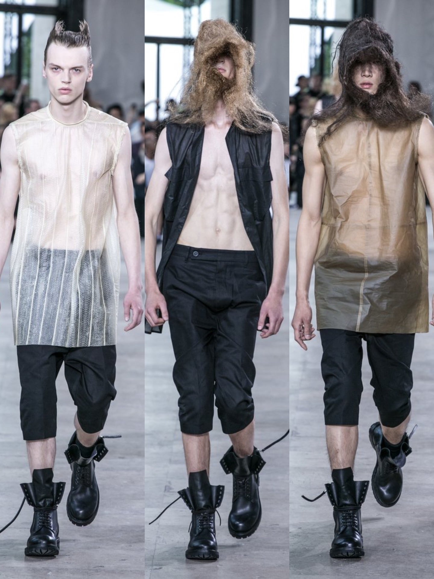 Rick Owens Cropped Pants from 16SS Collection