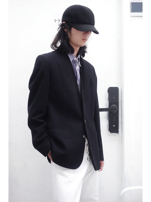 Maison Martin Margiela Collarless Suit Jacket