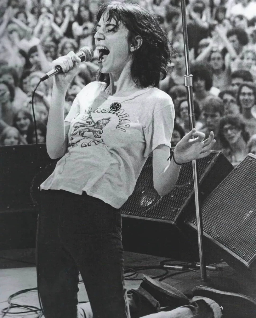 patti smith poetry cuff bracelet