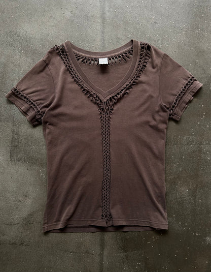 number nine woven short sleeve shirt