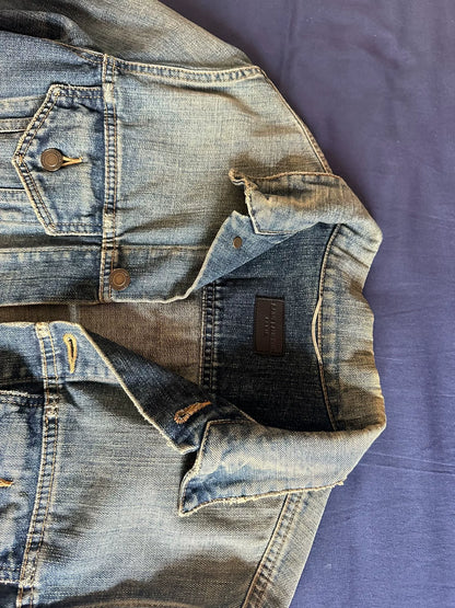 Saint Laurent 16SS Shark Denim Jacket