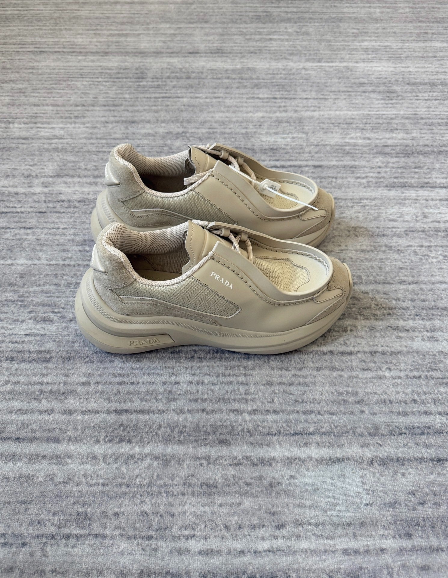 Prada Raf Simons Brushed Air Cushion Sneaker