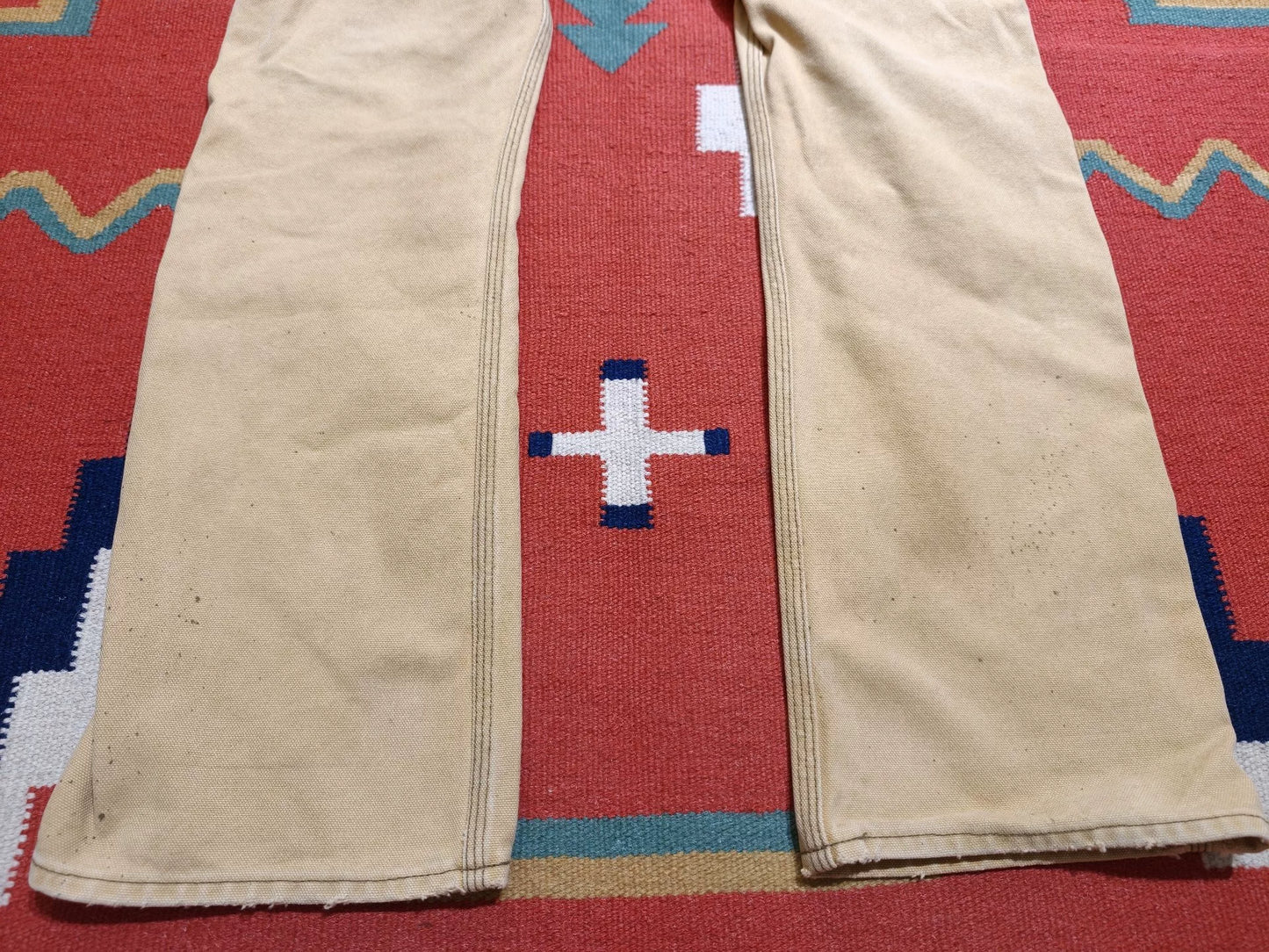 RRL Mud-Dyed Slim Bootcut Work Pants