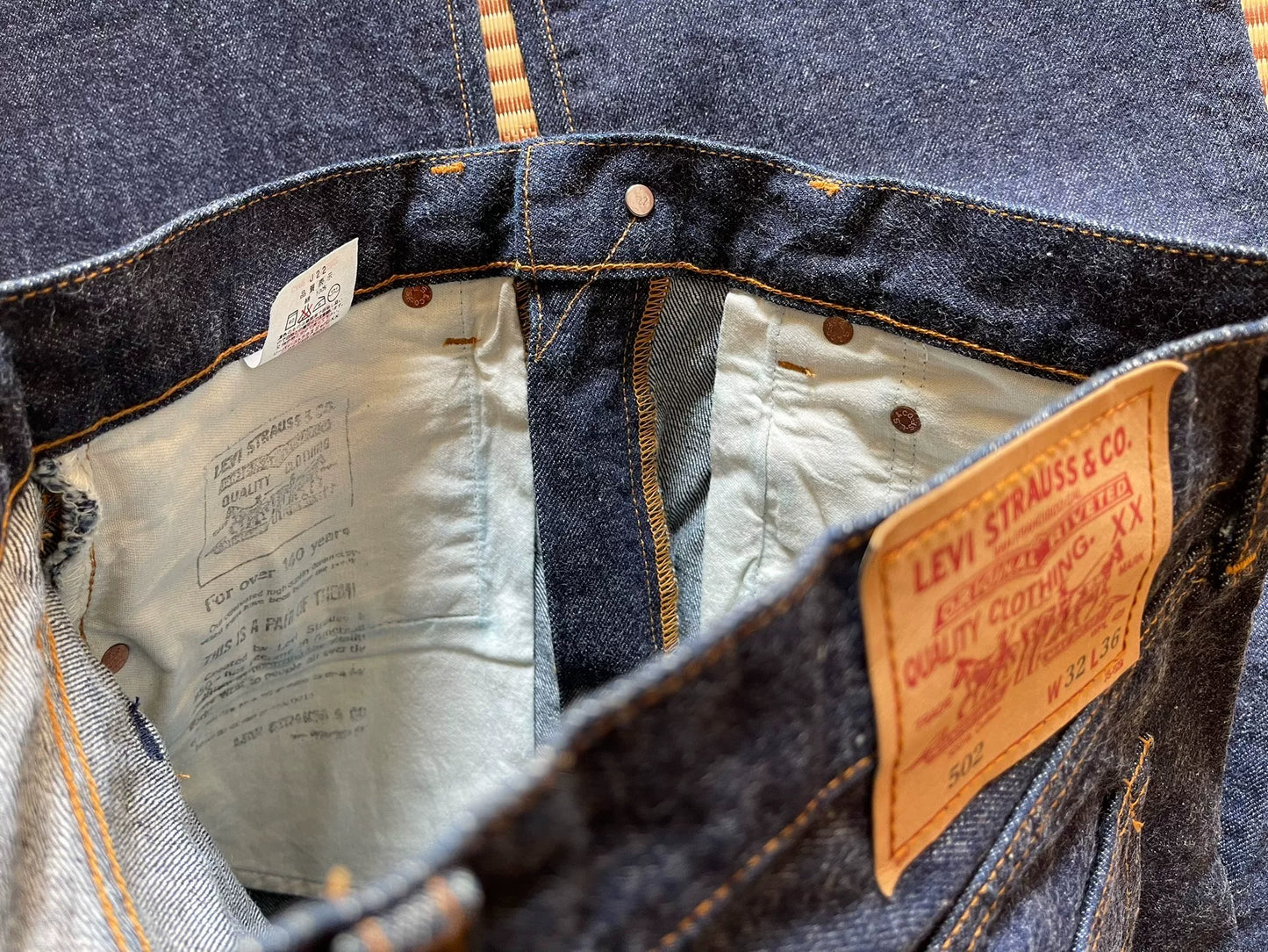 Levi's LVC 502xx 50s J22