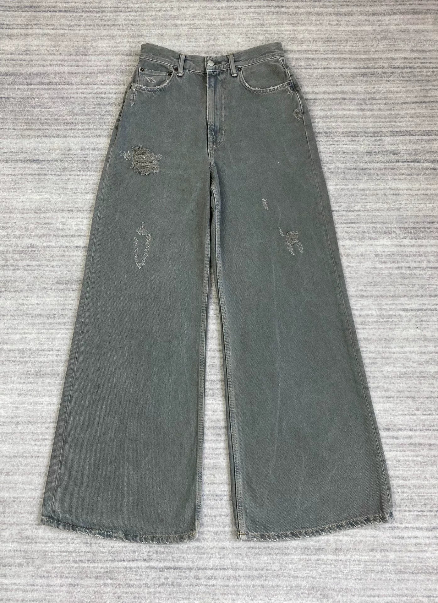acne studios baggy wide-leg jeans 2022