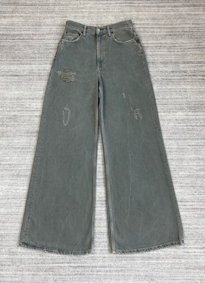 acne studios baggy wide-leg jeans 2022