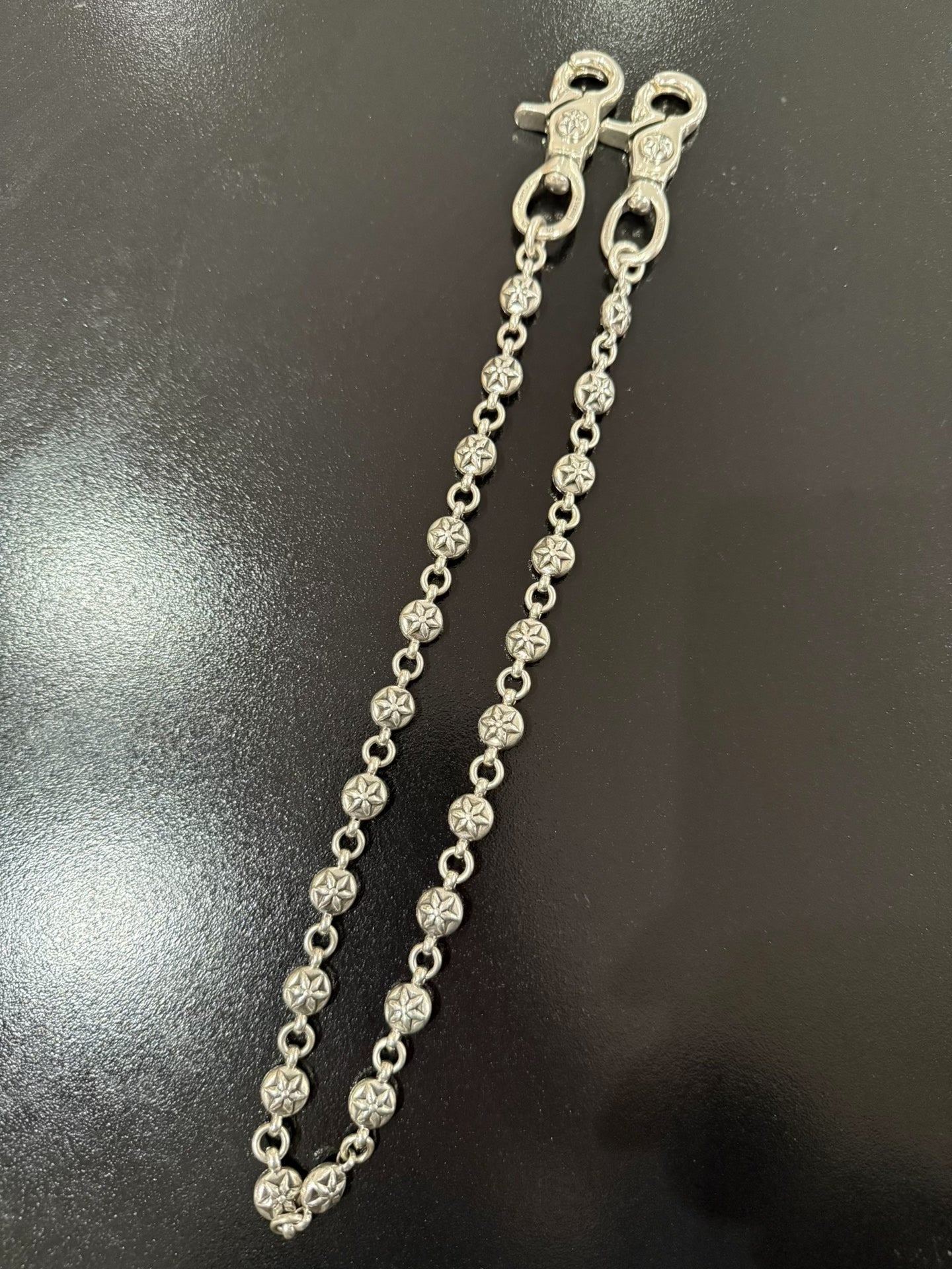 Chrome Hearts Double Lobster Clasp Star Pants Chain
