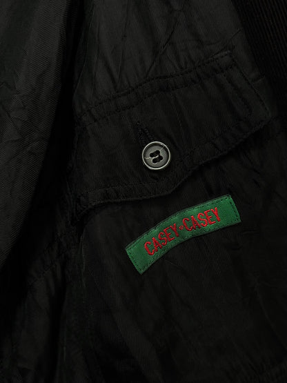 casey casey color-block corduroy blazer coat