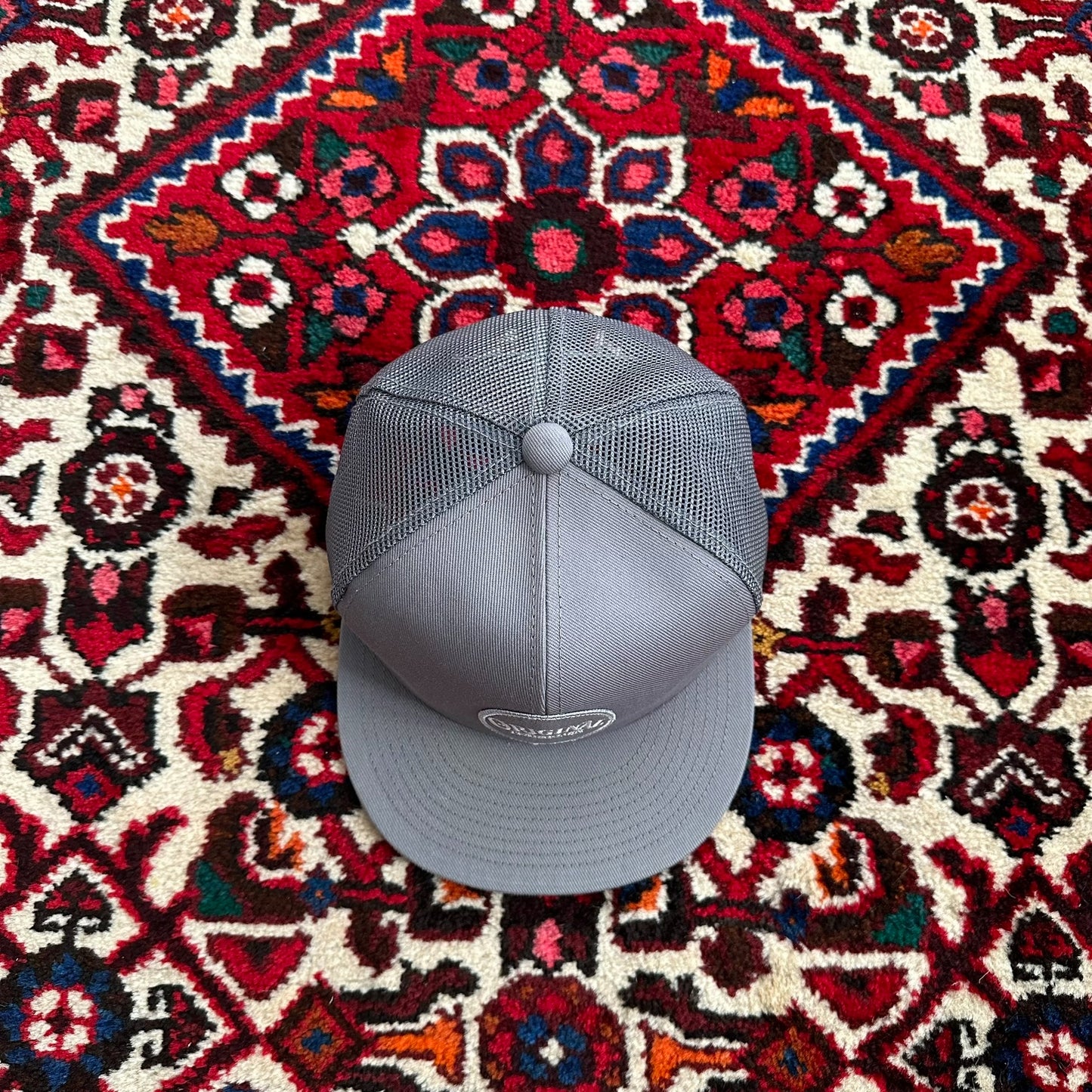 tenderloin trucker cap grey baseball hat