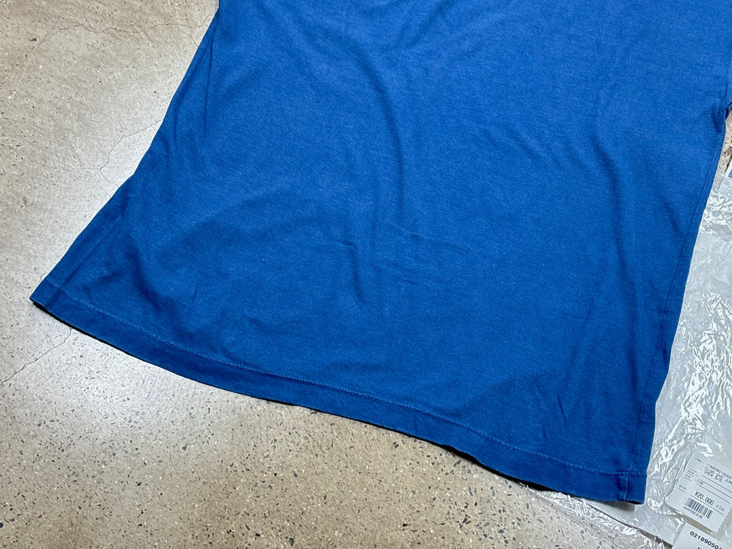 Visvim ICT Jumbo Crew Indigo Tee