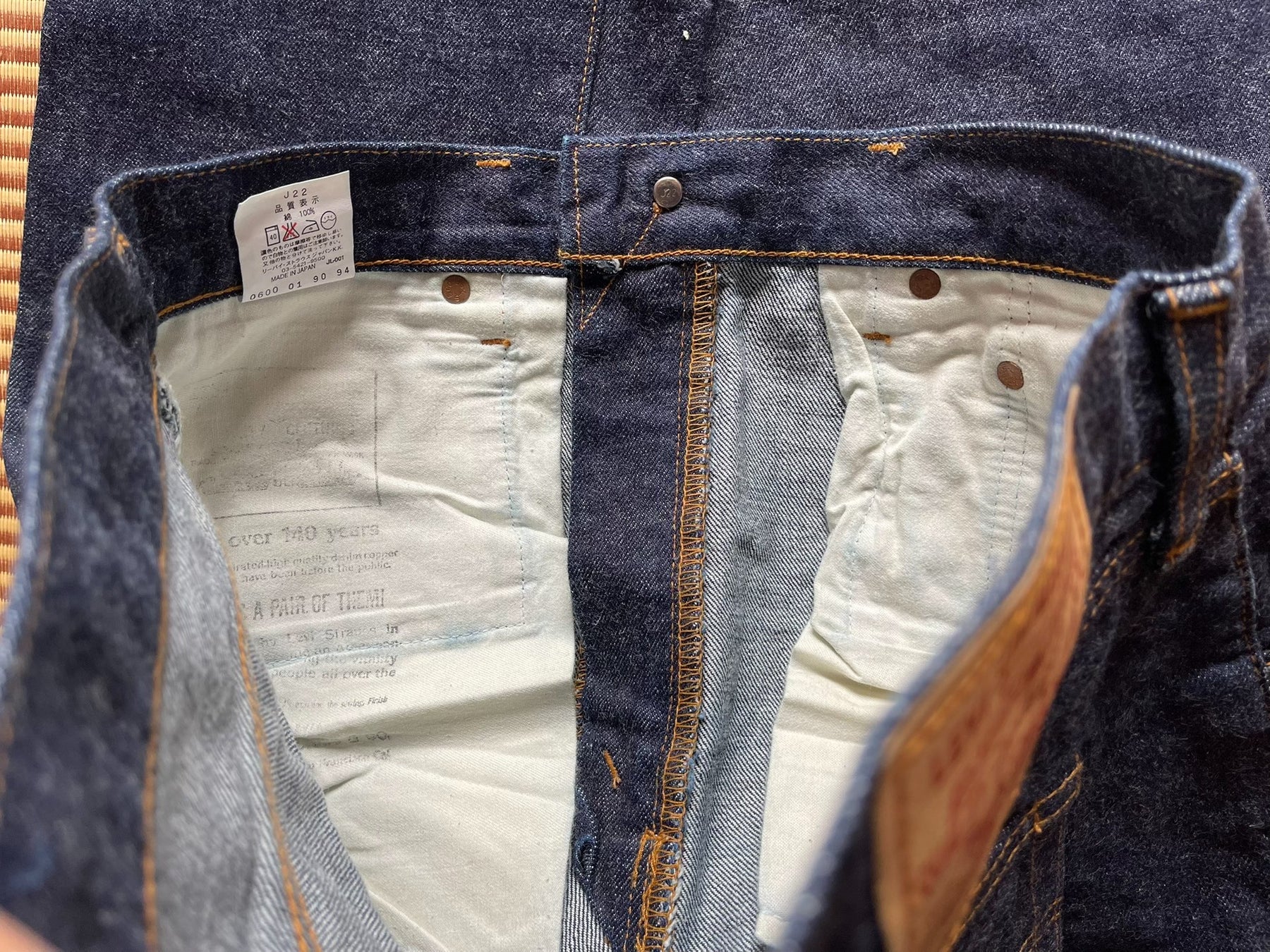 Levi's LVC 502 50s Jeans W33