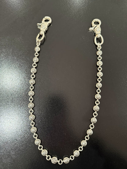 Chrome Hearts Double Lobster Clasp Star Pants Chain