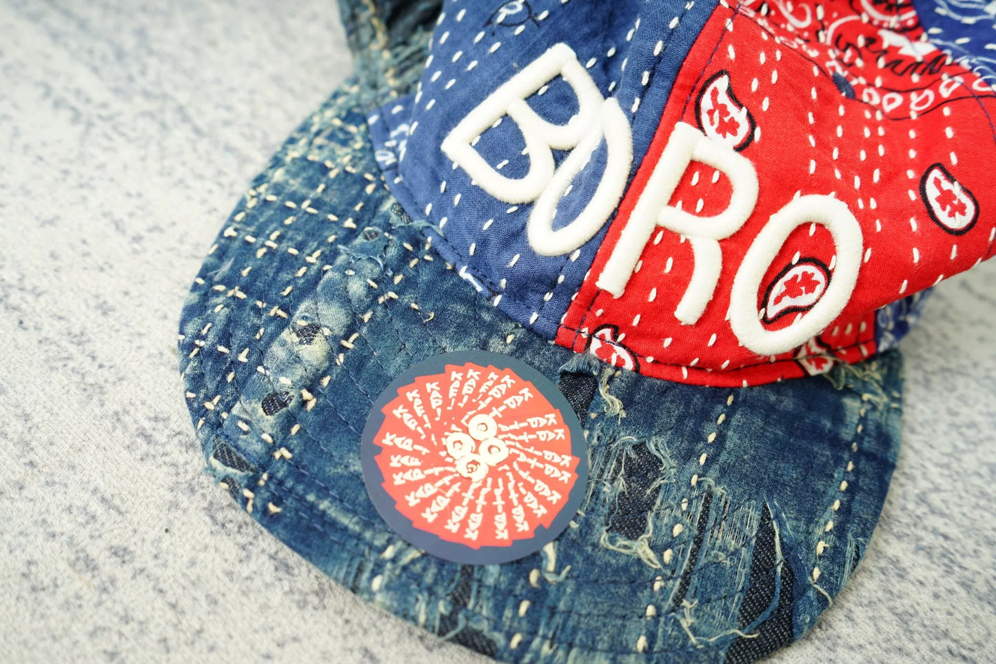 Kapital Boro Archive Visor Cap