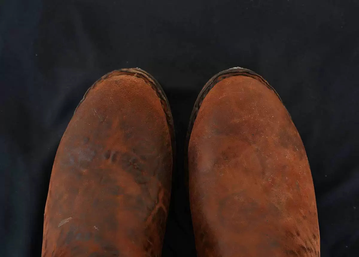 visvim wabanaki engineer boots in brown