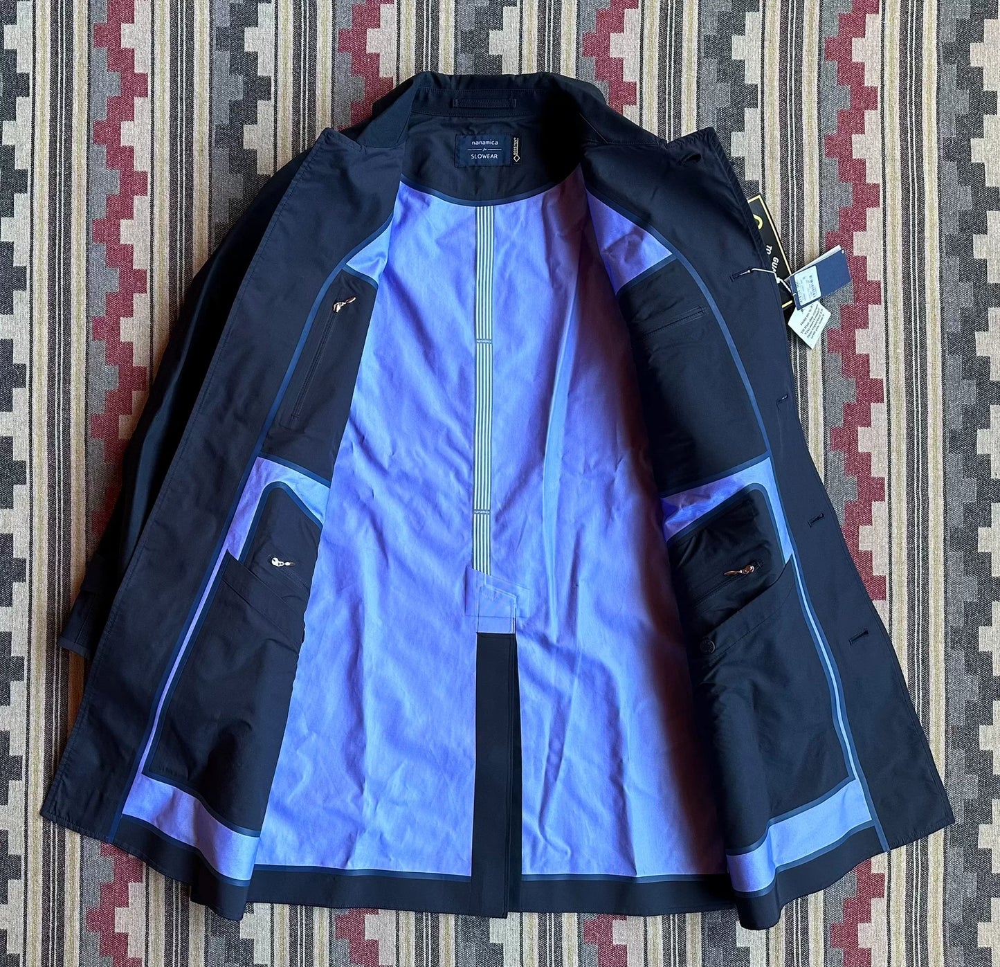 nanamica x Slowear GORE-TEX Beige Coat