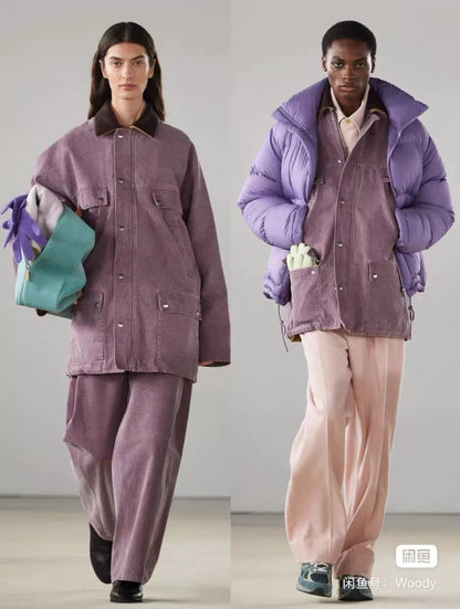 auraLEE canvas wash hunting jacket size 4