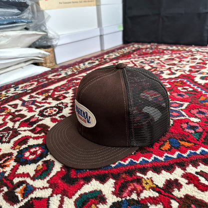 tenderloin trucker cap with oval logo