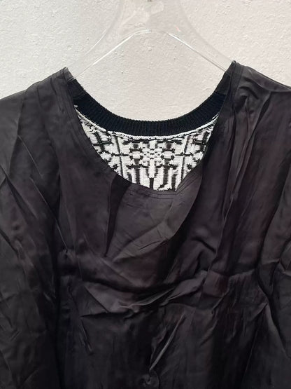 Comme des Garcons Homme Plus Black White Sweater