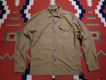 RRL Cotton Linen Miner Shirt Jacket