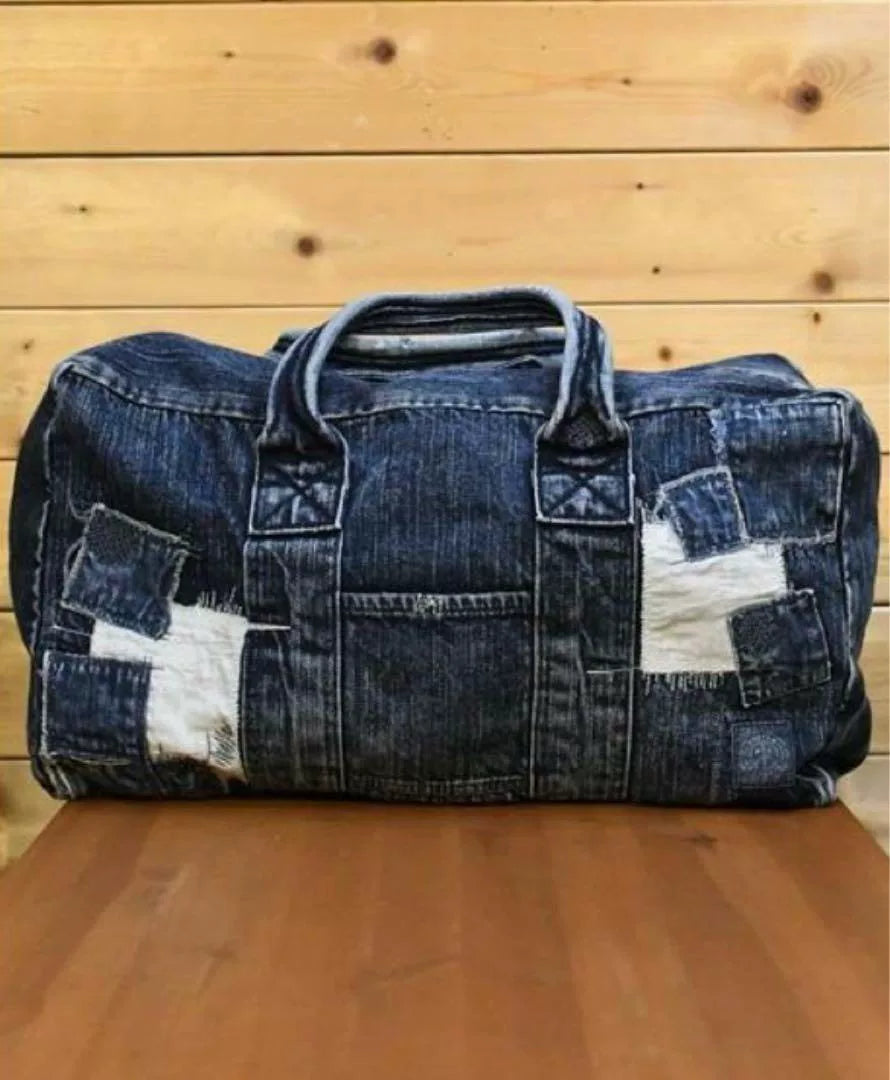 Porter Classic Vintage Denim Handbag