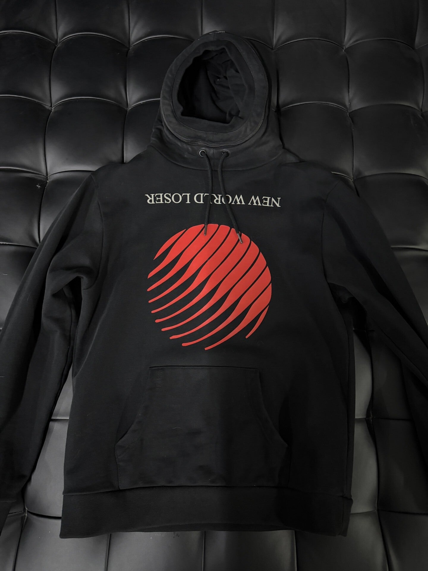 HoodbyAir Stylish Black Hoodie Oversized Design