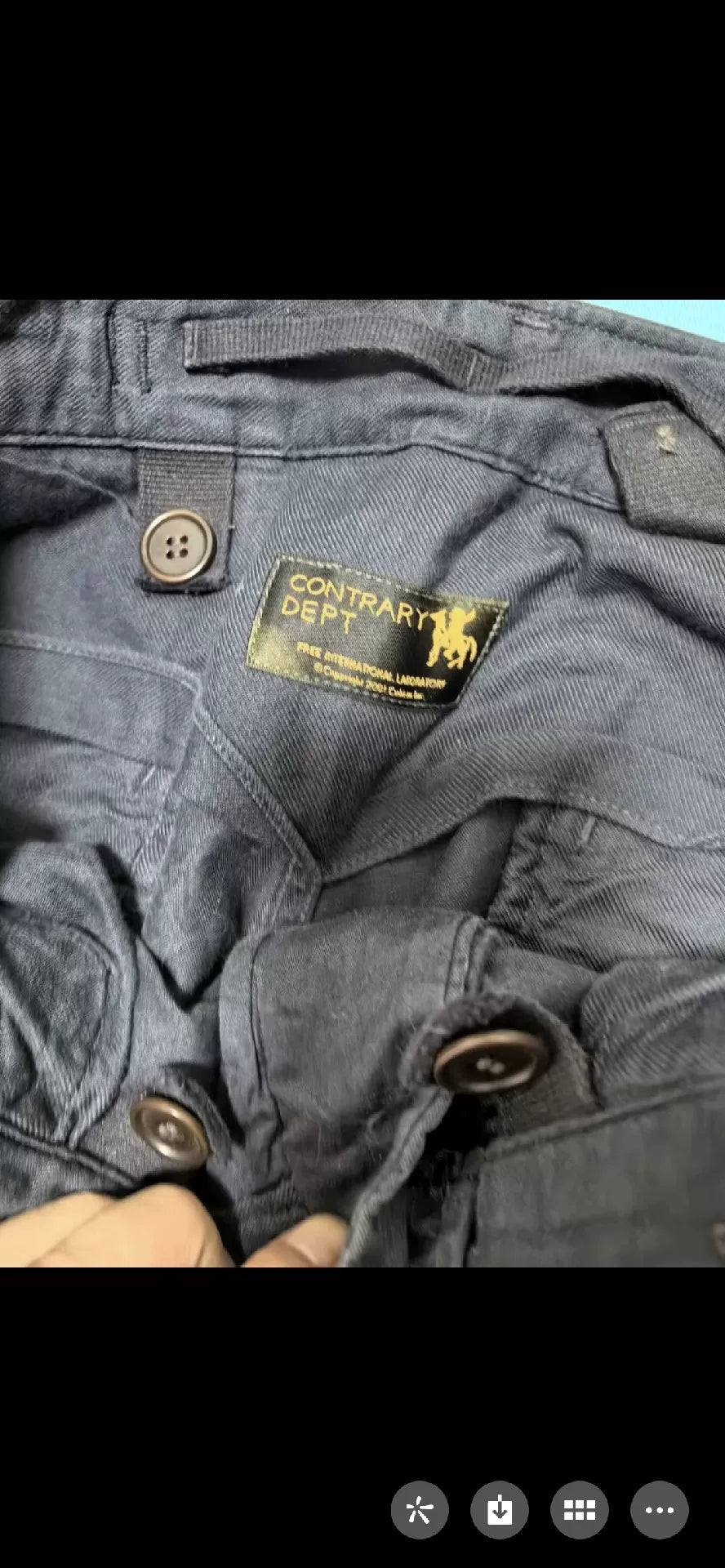 visvim 22AW Eiger CD Military Pants