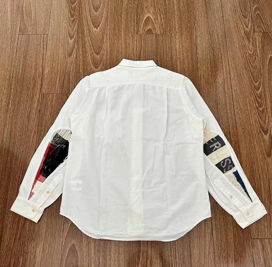 visvim albacore jumbo shirt l/s collage