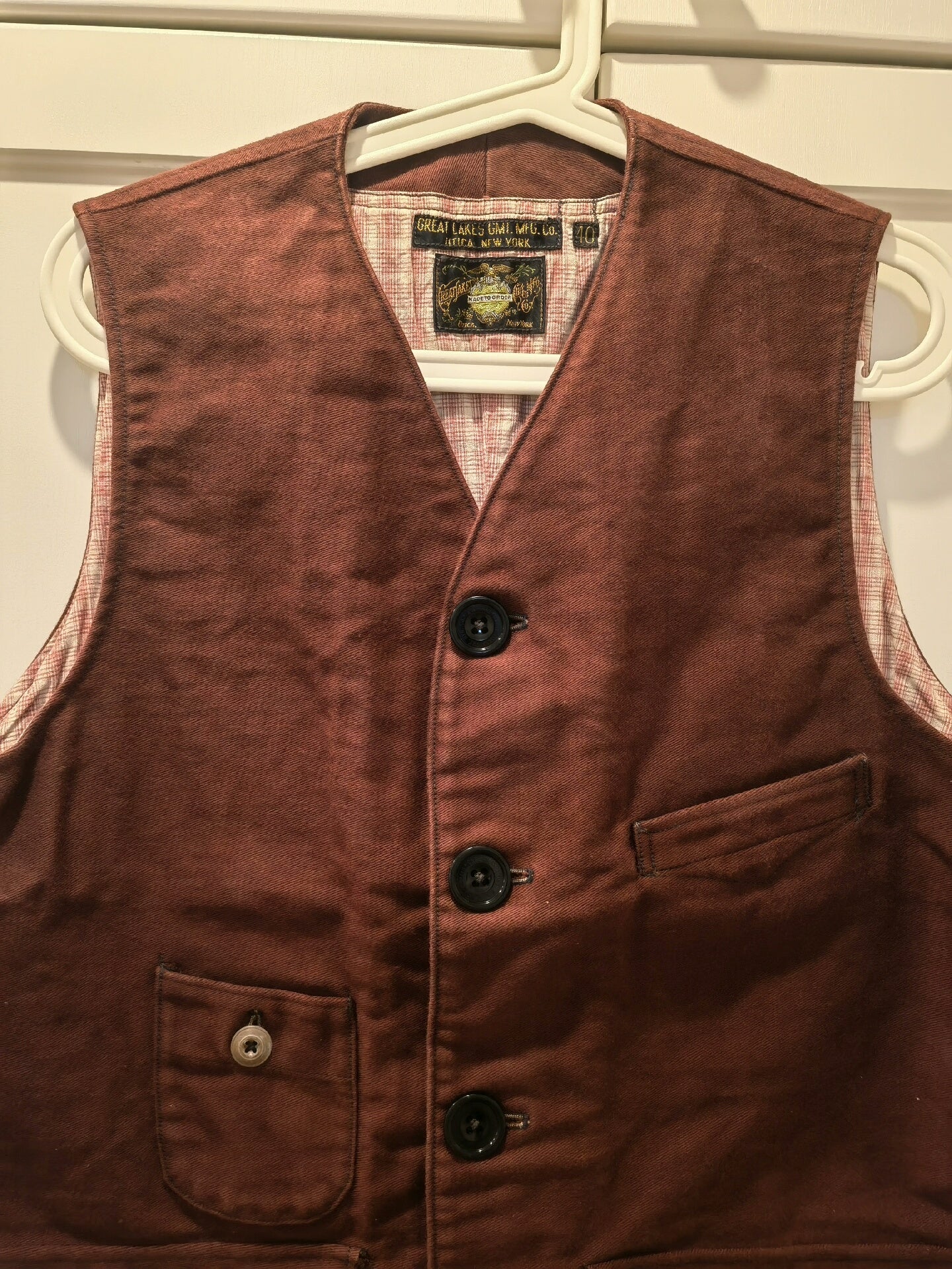 Freewheelers Single Vest in Dark Color
