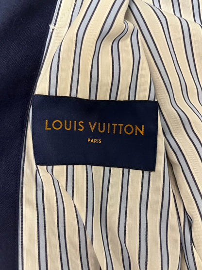 louis vuitton navy jacket with tags